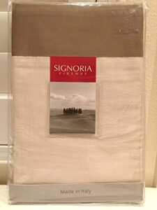 signoria firenze luxury italy king poltrona 3 panel bedskirt 100% cotton