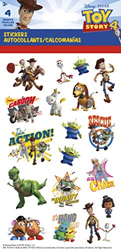 Trends International Toy Story Standard Sticker-4 Sheet, Multi