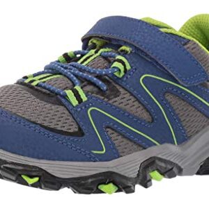 Merrell Trail Quest Hiking Sneaker, Blue/Green, 3 US Unisex Big Kid