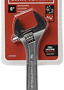 CRAFTSMAN Adjustable Wrench, 6-Inch (CMMT81621)