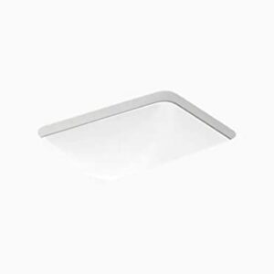 Bathroom Sink by KOHLER, Undermount Bathroom Sink, Caxton Collection, White, K-EC20000-0