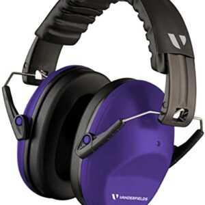 Vanderfields Hearing Protection Headphones 20dB Noise Reduction, Noise Cancelling Ear Muffs for Adults-Passive Ear Protection for Shooting Range, Fireworks, Construction, Lawn Mowing Safety Ear Muffs