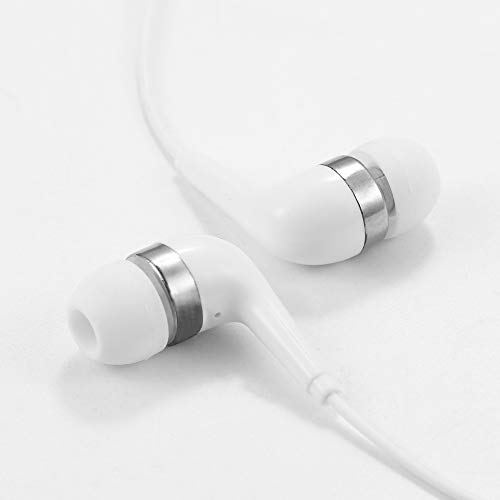 Hongzan Bulk Earbuds 50 Pack for Classroom Kids School Students (50White)