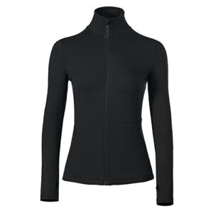 VUTRU Women's Workout Yoga Jacket Full Zip Running Track Jacket