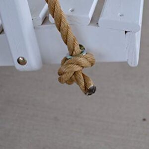 A&L Furniture 10' Rope Kit for Amish-Made Swings and Swing Beds, Fits Up to 10' Ceiling