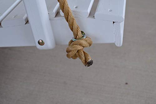 A&L Furniture 10' Rope Kit for Amish-Made Swings and Swing Beds, Fits Up to 10' Ceiling