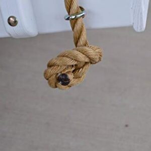 A&L Furniture 10' Rope Kit for Amish-Made Swings and Swing Beds, Fits Up to 10' Ceiling