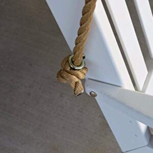 A&L Furniture 10' Rope Kit for Amish-Made Swings and Swing Beds, Fits Up to 10' Ceiling