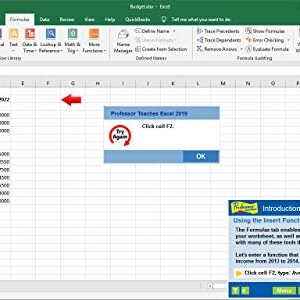 Professor Teaches Office 2019 & Windows 10 - Training Software for Microsoft Office & Windows 10 Includes Interactive Training for Word, Excel, PowerPoint, Outlook, Access & Publisher & Windows 10