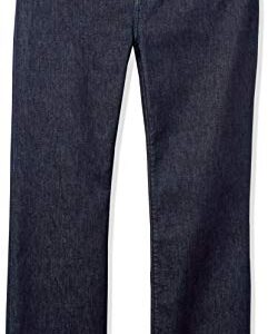 Amazon Essentials Women's Mid-Rise Slim Bootcut Jean, Rinsed, 10 Short