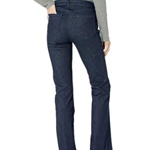 Amazon Essentials Women's Mid-Rise Slim Bootcut Jean, Rinsed, 10 Short