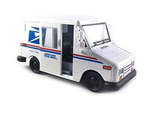 📬 united states postal mail truck usps 1987 grumman llv 1:36 scale die cast metal 5 inch model toy truck