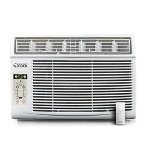 commercial cool air conditioner 10,000 btu with remote control and adjustable thermostat, air conditioner window unit up to 450 sq. ft. with electronic controls & digital display, window ac unit