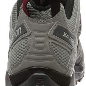 Salomon XA PRO 3D Trail Running Shoes for Men Sneaker, Grey Monument/Ebony, 8.5