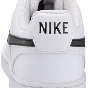 Nike Men's Court Vision Low Sneaker, White/Blackwhite, 12 Regular US