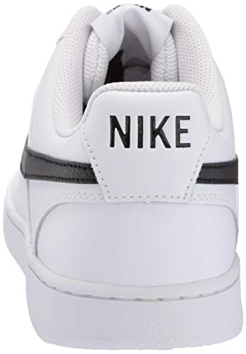 Nike Men's Court Vision Low Sneaker, White/Blackwhite, 12 Regular US