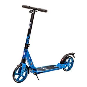 tuRnz Foldable Kick Scooter for Adults & Kids, Aircraft Aircraft Grade Aluminum, Sturdy Scooter with Adjustable Height, Large Wheels, Dual Suspension for a Smooth Ride