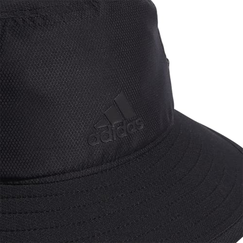 adidas mens Victory 3 Hat Bucket Hat, Black, Small-Medium US