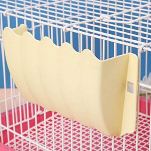 Guinea Pigs Hay Feeder Rack, Rabbit Mess-Free Alfalfa Dispenser,Hay Manger Rack for Rabbit, Guinea Pig, Ferret Small Animal Feeder (Random Color)