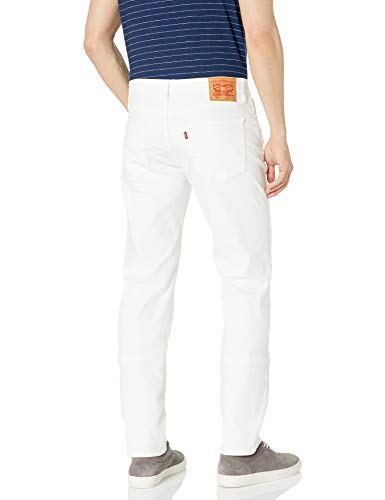 Levi's Men's 514 Straight Fit Jeans, Castilleja White-Advanced Stretch, 38W x 30L