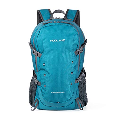 Sharkborough NODLAND 40L Lightweight Hiking Backpack Water Resistant Packable Daypack