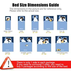 BabyGuard Bed Rails for Toddlers - Extra Long and Tall Specially Designed for Twin, Full, Queen, King & California King Bed Mattress (1 Side, 80")