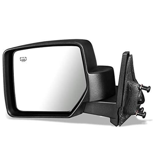 DNA Motoring OEM-MR-CH1320337 Factory Style Powered Adjustment Mirror with Heated Glass Left Side Compatible with 10-16 Patriot