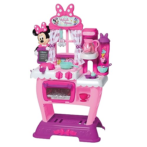 Just Play Happy Helpers Brunch Cafe, Play Kitchen Set for Kids, Officially Licensed Kids Toys for Ages 3 Up, Gifts and Presents, Amazon Exclusive