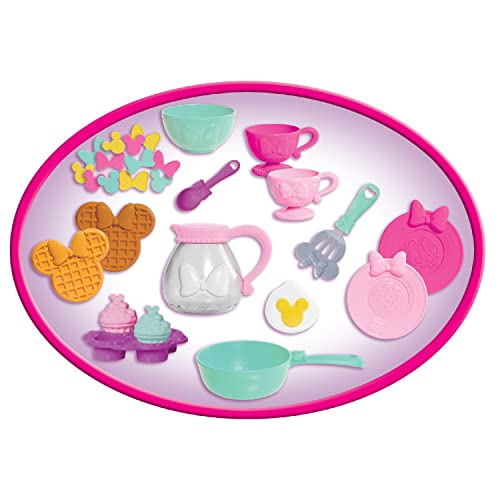 Just Play Happy Helpers Brunch Cafe, Play Kitchen Set for Kids, Officially Licensed Kids Toys for Ages 3 Up, Gifts and Presents, Amazon Exclusive