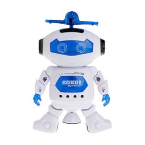 Fmingdou Electronic Walking Dancing Robot Toys with Music Lightening for Kids