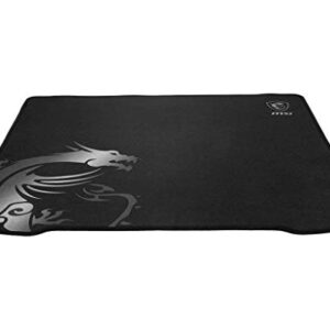MSI Ultra-Smooth Low-Friction Textile Surface Natural Rubber Base Extra Soft Comfortable Touch Anti-Slip Gaming Mouse Pad (Agility GD30)