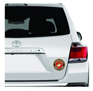 united states marine corps sticker - usmc decal us military stickers for car/truck windows, 4 inches military car decals.