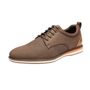 bruno marc men's brown dress shoes casual oxford lg19011m 12 m us