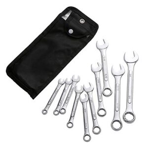 JENLEY Hand Tools Wrenches Standard 12 Point SAE Combination Set 10-Piece
