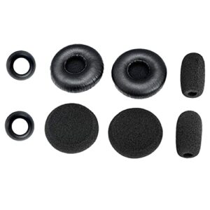 ear cushion kit for blue parrott c400-xt bluetooth headset 204159 - replacement accessories - ear cushions, microphone foam windscreens covers by global teck