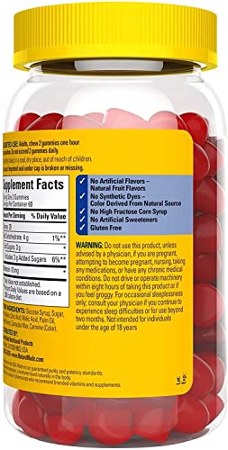 Nature Made Melatonin 10 mg, Dreamy Strawberry, 70 Gummies (Pack of 2)