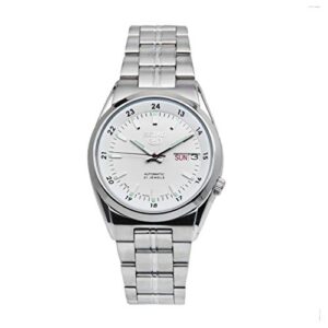 seiko 5 snk559j1 stainless steel automatic analog mens watch 100m wr snk559 new