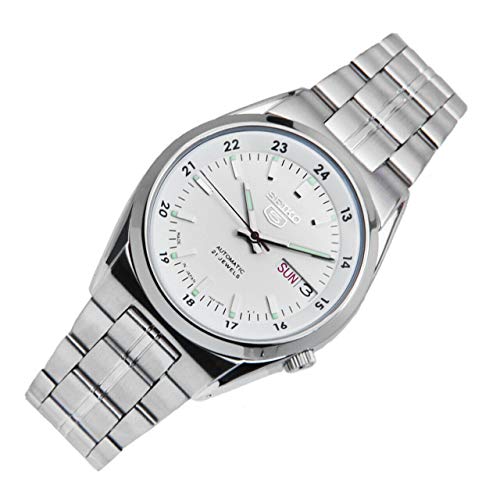 Seiko 5 SNK559J1 Stainless Steel Automatic Analog Mens Watch 100M WR SNK559 New