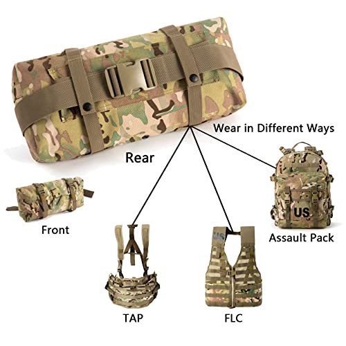 MT Military MOLLE 2 Large Rucksack with Frame, Army Tactical Backpack, Multicam