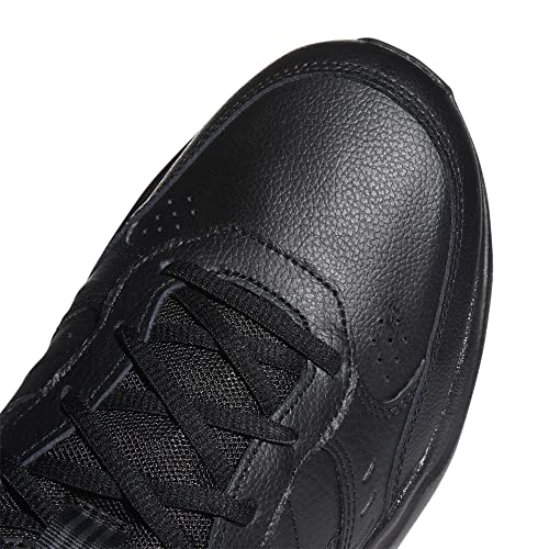 adidas Men's Strutter Fitness and Exercise Sneakers Man, Noir Noir Gris Foncã, 9.5