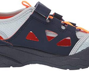 OshKosh B'Gosh Boy's Emon Bump Toe Sandal, Navy, 7 Toddler