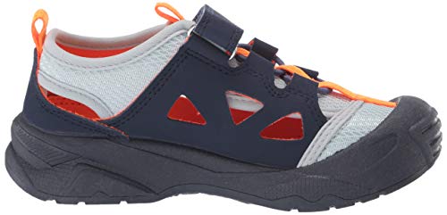 OshKosh B'Gosh Boy's Emon Bump Toe Sandal, Navy, 7 Toddler