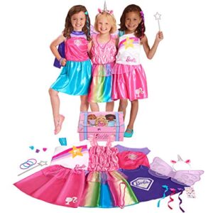 Early Learning Centre Dress Up Trunk Set, Size 4-6x, Kids Pretend Play Costumes and Accessories, Pink, Amazon Exclusive