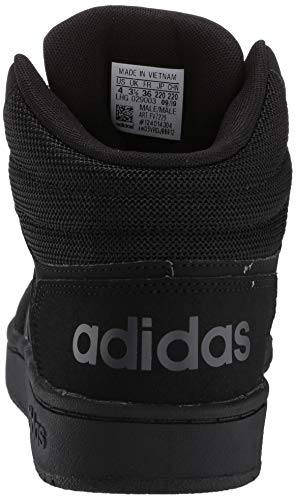 adidas Men's Hoops 2.0 MID Sneaker, core Black/core Black/Grey Six, 9.5 M US