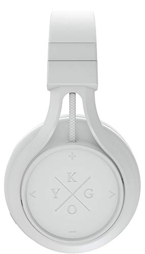 Kygo Life A9/600 | Over-Ear Bluetooth Headphones, aptX® and AAC® Codecs, Built-in Microphone, NFC Pairing, Memory Foam Ear Cushions, 23 Hours Playback, Kygo Sound App, Pro Line (White)