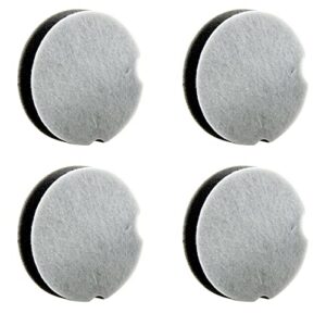biharnt 4 pack replacement filter compatible with bissell powerforce compact lightweight upright vacuum cleaner 1520 2112 series. compare to part #1604896/160-4896