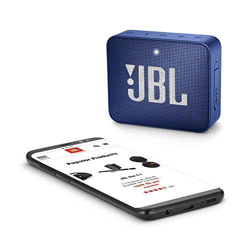 JBL GO2 - Waterproof Ultra Portable Bluetooth Speaker - Blue