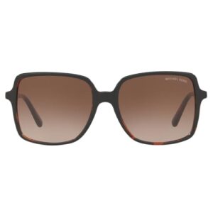 Michael Kors Women's Fashion Outwear Oversize Sunglasses, Dark Havana/Brown Shaded, One Size + 1
