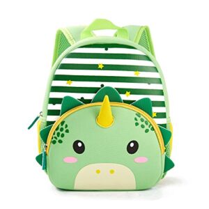kk crafts toddler backpack, waterproof preschool backpack, 3d cute cartoon neoprene animal schoolbag for kids, lunch box carry bag for boys girls,dinosaur