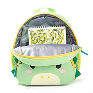 KK CRAFTS Toddler Backpack, Waterproof Preschool Backpack, 3D Cute Cartoon Neoprene Animal Schoolbag for Kids, Lunch Box Carry Bag for Boys Girls,Dinosaur